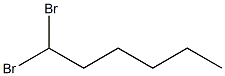 1,1-dibromohexane 구조식 이미지