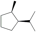 1-methyl-cis-2-isopropylcyclopentane 구조식 이미지