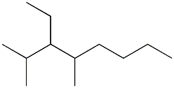 2,4-dimethyl-3-ethyloctane Structure