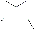 3-chloro-2,3-dimethylpentane 구조식 이미지