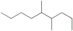 4,5-dimethylnonane Structure