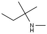 methyl-1,1-dimethylpropylamine Structure