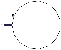 AZACYCLOPENTADECAN-15-ONE 구조식 이미지