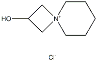 2-HYDROXY-4-AZONIASPIRO(3,5)NONANE CHLORIDE Structure