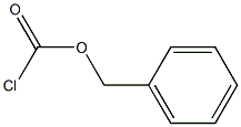 BENZYL CHLORFORMATE 구조식 이미지