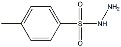 PARA TOLUENE SULPHONYL HYDRAZIDE Structure