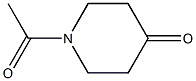 N-ACETYL-4-PIPERIDINONE 구조식 이미지