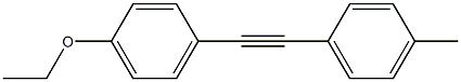 1-ETHOXY-4-[(4-METHYLPHENYL)ETHYNYL]BENZENE Structure