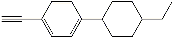 1-ETHYNYL-4-(4-ETHYLCYCLOHEXYL)BENZENE Structure