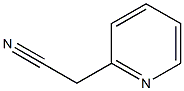 PYRIDYLACETONITRILE 구조식 이미지