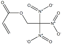 2:2:2-trinitroethyl acrylate 구조식 이미지