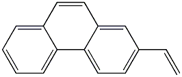 2-vinylphenanthrene 구조식 이미지