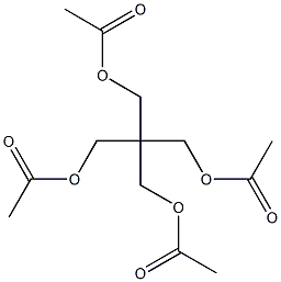 pentaerythritol tetracetate 구조식 이미지