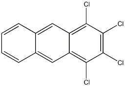 tetrachloroanthracene 구조식 이미지