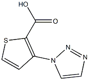 3-[1,	2,	3]Triazol-1-yl-thiophene-2-carboxylic	acid Structure