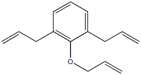 1,3-Di-2-propenyl-2-(2-propenyloxy)benzene, epoxidized Structure