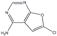 6-chlorofuro[2,3-d]pyrimidin-4-amine Structure