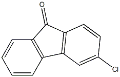 3-CHLORO-9-FLUORENONE 구조식 이미지