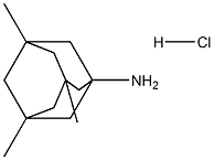 3,5,7-TRIMETHYL-1-AMINOADAMANTANE HYDROCHLORIDE Structure