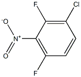 3-CHLORO-2,6-DIFLUORONITROBENZENE Structure