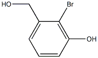 2-BROMO-3-HYDROXYBENZYL ALCOHOL Structure