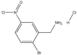 2-BROMO-5-NITROBENZYLAMINE Hydrochloride Structure
