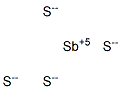 Antimony tetrasulfide 구조식 이미지