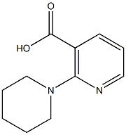 2-PIPERIDIN-1-YLNICOTINIC ACID Structure