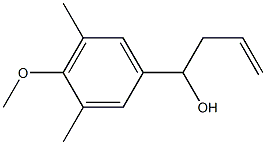 4-(3,5-DIMETHYL-4-METHOXYPHENYL)-1-BUTEN-4-OL 96% 구조식 이미지