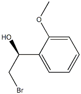 (1S)-2-BROMO-1-(2-METHOXYPHENYL)ETHANOL 구조식 이미지