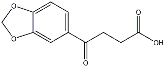 4-[3,4-(METHYLENEDIOXY)PHENYL]-4-OXOBUTYRIC ACID 95% 구조식 이미지