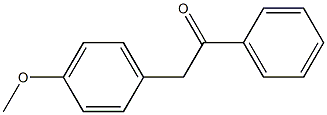 2-(4-METHOXYPHENYL)ACETOPHENONE 97% 구조식 이미지