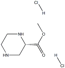 (S)-PIPERAZINE-2-CARBOXYLIC ACID METHYL ESTER DIHYDROCHLORIDE 98% Structure