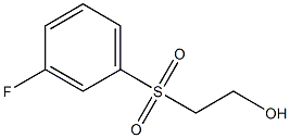 3-FLUOROPHENYLSULFONYLETHANOL 98% 구조식 이미지