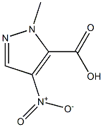 2-METHYL-4-NITRO-2H-PYRAZOLE-3-CARBOXYLIC ACID 99% 구조식 이미지