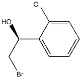 (1S)-2-BROMO-1-(2-CHLOROPHENYL)ETHANOL Structure