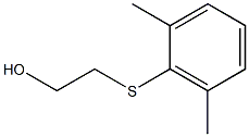 2,6-DIMETHYLPHENYLTHIOETHANOL 98% 구조식 이미지