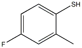 4-FLUORO-2-METHYLTHIOPHENOL 97% 구조식 이미지