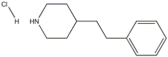 4-PHENETHYL-PIPERIDINE HYDROCHLORIDE 구조식 이미지