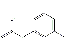 2-BROMO-3-(3,5-DIMETHYLPHENYL)-1-PROPENE 97% Structure