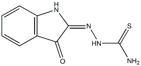 2 3-INDOLEDIONE 3-THIOSEMICARBAZONE 95% Structure