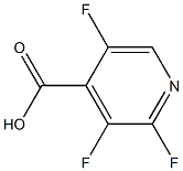 2,3,5-TRIFLUOROISONICOTINIC ACID 97% 구조식 이미지