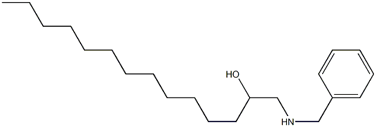 1-Benzylamino-tetradecan-2-ol 구조식 이미지