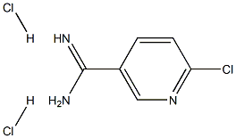 6-Chloro-nicotinamidine 2HCl Structure