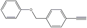 1-ETHYNYL-4-(PHENOXYMETHYL)BENZENE Structure