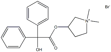 Benzopyrronium Bromide Structure