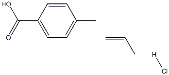 Propenzolate Hydrochloride 구조식 이미지