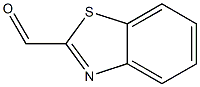 BENZOTHIAZOLE-2-ALDEHYDE 구조식 이미지