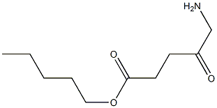 5-AMINOLEVULINIC ACID PENTYL ESTER Structure