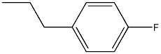 4-FLUORO-(N-PROPYLBENZENE) Structure